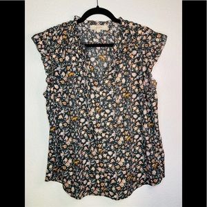 Floral Loft Top Size L